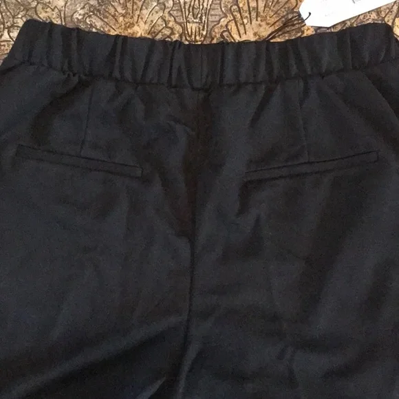 NWT Universal Standard Stephanie Wide Leg Pant with Black Stripe in XS - Picture 3 of 4